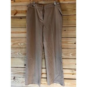 Cato Women's Tan Straight Leg Dress Pants‎ Size 14